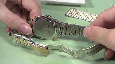 how to change omega watch band.